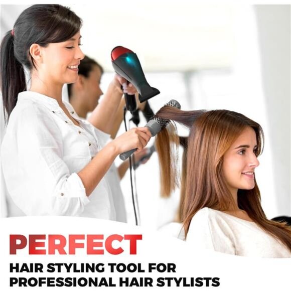 Professional Ionic Salon Hair Dryer, 2200 Watt Powerful AC Motor Ceramic - Picture 3 of 7